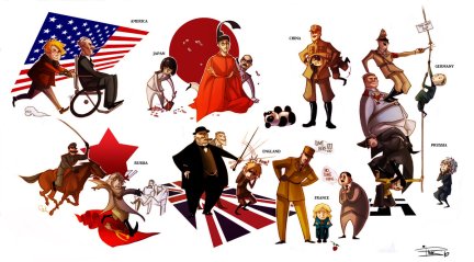 Hetalia_countries_and_bosses_by_Phobs